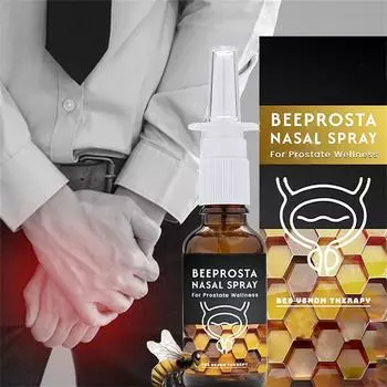 Назальный спрей для здоровья простаты, спрей для здоровья простаты, здоровье простаты, натуральное средство от дискомфорта при мужском простатите 30 мл/1 унция One Size