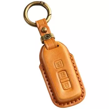 NBOX Custom Genuine Leather Key Case for NBOX and Custom [smasol] JF1, JF2, JF3, JF4, 3-Button, 4-Button, Single-Slide, Design, Double-Slide (3D