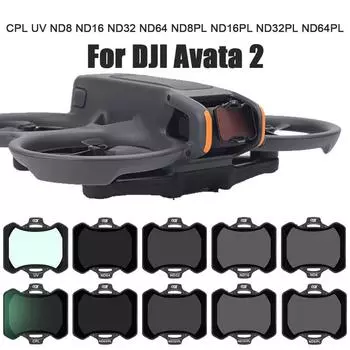 ND8PL ND16PL ND32PL ND64PL Фильтр для объектива ND8 ND16 ND32 ND64 Защитные фильтры для камеры для DJI Avata 2