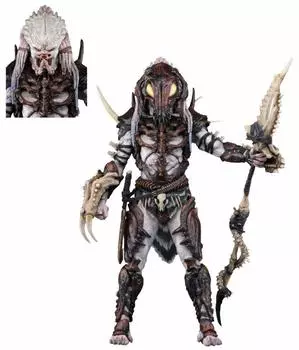 NECA Predator 100th Figure Anniversary Edition Alpha Predator Ultimate 7 Inch Action 2020 ALPHA PREDATOR Ultimate Action Figure Movie Figure/NECA серый