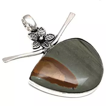 Necklace Amrican Jasper Gemstone Handmade Gift For Her Jewelry 1.75