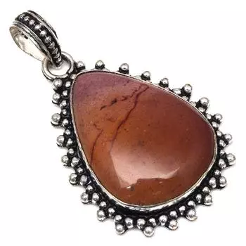 Necklace Designer Jasper Gemstone Handmade Gift For Her Silver Jewelry 2