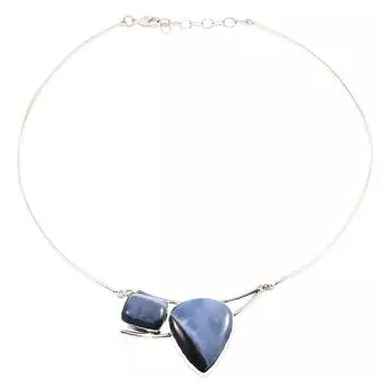 Necklace Owe Opal Gemstone Gift For Mother Silver Jewelry 16