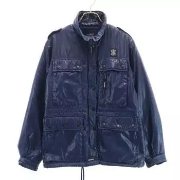 NEIGHBORHOOD Nylon jacket S Navy Boa fleece lining Women Used