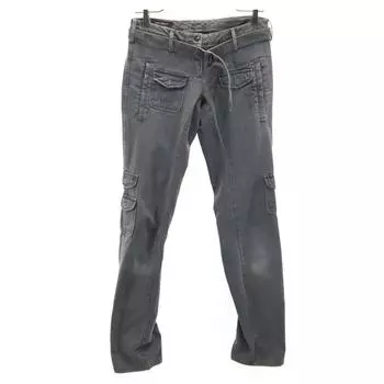 NEIL BARRETT made in Italy cargo pants 38 gray Women Used
