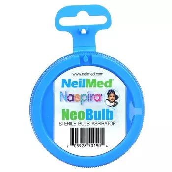 NeilMed, NeoBulb, Naspira, стерильный аспиратор с колбой, 1 шт.
