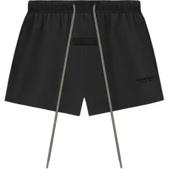 Нейлоновые шорты для бега Fear of God Essentials, черные мужские брюки 160SU244210F S