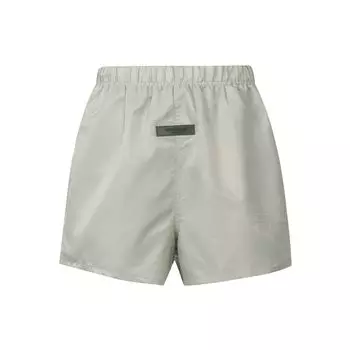 Нейлоновые шорты для бега Fear of God Essentials с резиновой биркой с логотипом Низ унисекс Дымчато-серый FOG-FW22-383 S