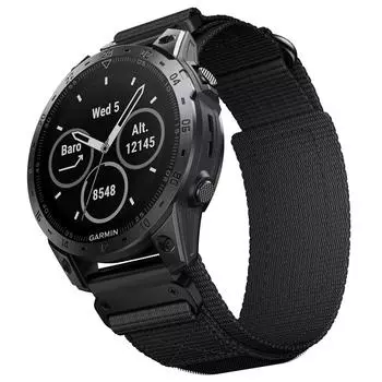 Нейлоновый быстросъемный ремешок 22 мм 26 мм для Garmin Fenix 7X 7 Pro Fenix 6X 6 5X 5Plus Tactix 7 Forerunner 965 955 Enduro 2 Loop Band 22mm хаки