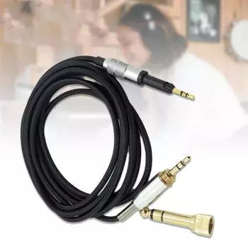 Нейлоновый плетеный кабель 3,5 мм на 2,5 мм для наушников HD6 HD7 HD8 HD515 HD518 HD558 HD598 HD549 HD569 HD579 HD595 HD599