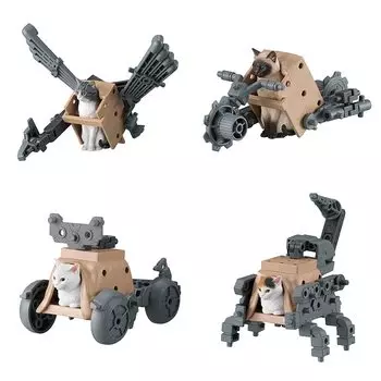 Nekobusou 2 Regular Size Set of 4