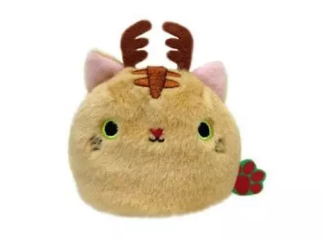 Nekodango Plush Toy Height 7cm Reindeer Christmas