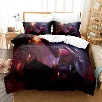 Nekopara Bedding Set 3D Print Sexy Girl Duvet Cover Cartoon Anime Bed Cover Set Single Queen King Pillowcase Hot Selling Custom 70x133cm 2pcs