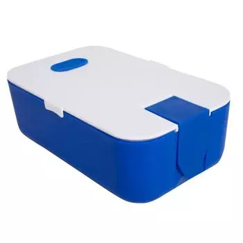 Nektar Blue Lunch Box, Leak Proof, Meal Box, Plastic