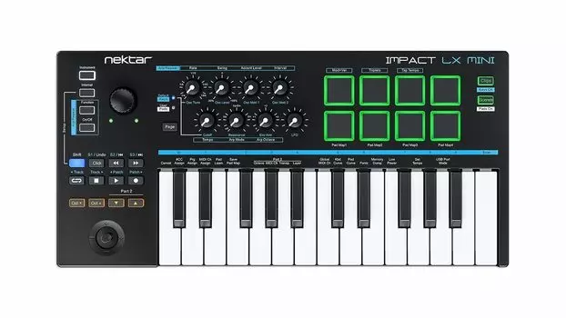 Nektar Technology Impact LX Mini Серия LX 3918.53.8см чёрный