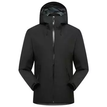 Немаркированная высококачественная однослойная куртка Niaojia LT Outdoor для мужчин, ветрозащитная и водонепроницаемая одежда для катания на лыжах и альпинизма, трехслойная резиновая куртка S