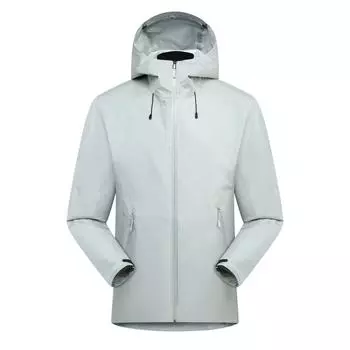 Немаркированная высококачественная однослойная куртка Niaojia LT Outdoor, мужская куртка для альпинизма, трехслойная ламинированная резиновая куртка S