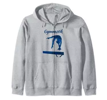 Немецкая гимнастика Гимнастика Королевский синий German Beam Zip Parka серый