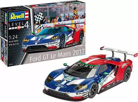 Немецкий Revell Ford GT Le Mans Пластиковая модель 07041 Серый RV07041 1/24