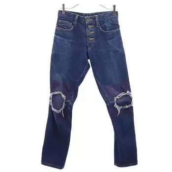 NEMETH 3D cutting Denim pants S Jeans Button Fly Men s Used