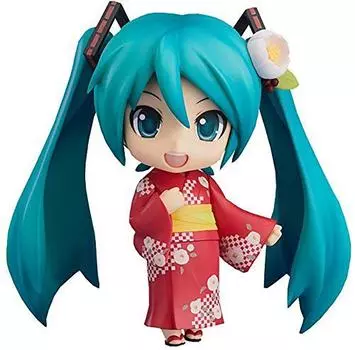 Nendoroid Character Vocal Series 01 Хацунэ Мику Юката Летняя Камелия Окрашенная Подвижная Фигурка Вер. Немасштабируемый АБС и ПВХ