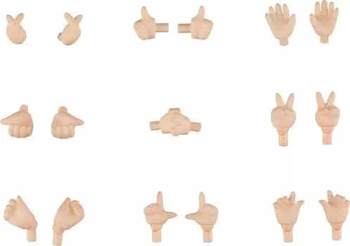 Nendoroid Doll Wrist Parts Set 02 G12654 [almond milk]