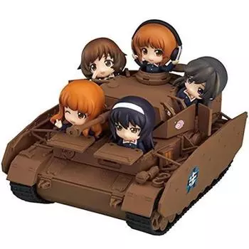 Нендороид Еще Panzer IV D тип модифицированный (Спецификация типа H) Общая длина ок.. 16 см + Нендороид Petit Anko Team примерно. 6 см Хо Нишизуми Юкари