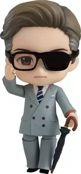 Нендороид Kingsman Golden Circle Гарри Галахад Сердце Немасштабная пластиковая окрашенная подвижная фигурка