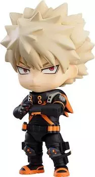 Nendoroid Моя геройская академия ФИЛЬМ Мир героев Миссия Кацуки Бакуго Стелс Костюм Вер. Немасштабная окрашенная подвижная фигурка из АБС и ПВХ G12610
