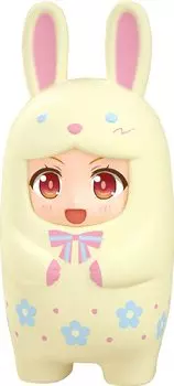 Nendoroid More Kigurumi Face Parts Case Happiness Пластиковый окрашенный готовый чехол для деталей [Кролик 02] Немасштабируемый