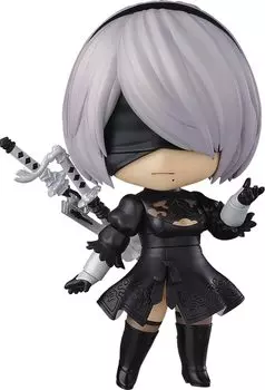Nendoroid NieR Automata 2B 2 Тип пластиковая окрашенная подвижная фигурка перепродажа SE36790 [Yorha No. B] Немасштабируемый