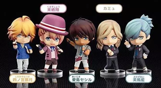 Нендороид Petit Uta Maji LOVE Revolutions 2-й этап окрашенная торговая подвижная фигурка коробка из 6 штук noPrince-sama немасштабируемый ABS&PVC