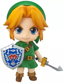 Nendoroid The Legend of Zelda Mask 3D Link Mask 3D окрашенная подвижная фигурка Majora s Majora s Ver. Немасштабируемый АБС и ПВХ