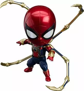 Nendoroid War Iron Spider Infinity Edition окрашенная подвижная фигурка Мстители/Бесконечность немасштабируемая ABS&PVC