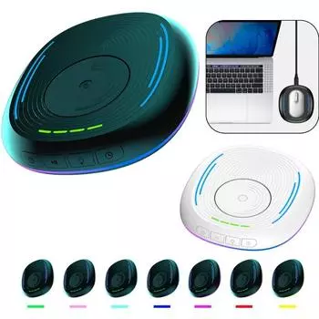 Необнаружимая мышь Jiggler, автоматическая компьютерная мышь, RGB подсветка, мышь с таймером включения/выключения для компьютера D