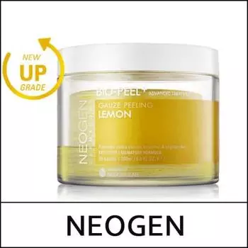 [НЕОГЕН] (эй) Dermalogy Bio-Peel Gauze Peeling Lemon (30 шт.) 200мл / Биопилинг / EXP 2025.05