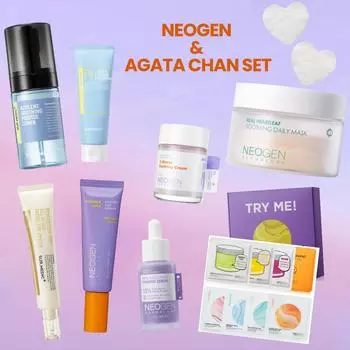 Neogen Dermalogy Набор косметики Neogen & Agata Chan