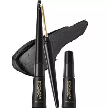 NEOGEN Основной продукт и сменный блок туши для ресниц Extra Volume Curl, специальный набор, черный, 1 набор