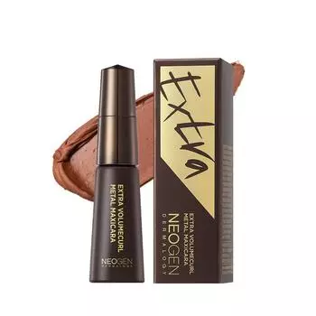 NEOGEN Сменный блок туши для ресниц Extra Volume Curl Metal, коричневый, 1 шт.