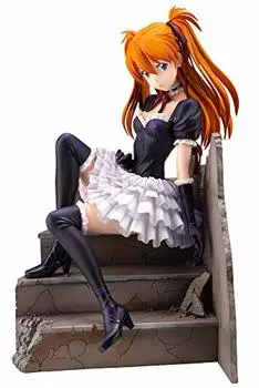Neon Genesis Evangelion Сорью Аска Лэнгли Готическая Лолита вер.:RE масштаб 1/7, готовая фигурка, окрашенная в ПВХ