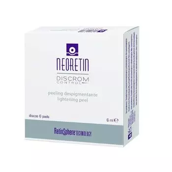 Neoretin Discrom Control Peeling Осветляющий пилинг 6 подушечек