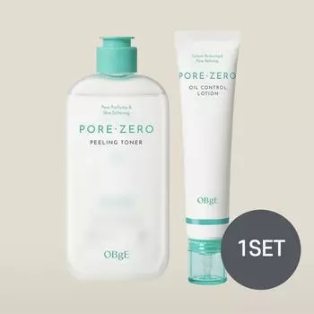 неподдельный) Тоник Objet Pore Zero 310 мл + лосьон 70 мл 2 вида Специальный лосьон Objet Toner, 380 мл, 1 набор