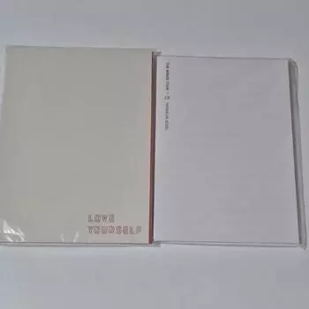 Нераспечатанная книга программ Wings Tour Rubselcon Bts