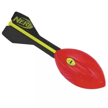 NERF Vortex Aero Howler Foam Ball Классический футбольный мяч для дальних дистанций — Оптимизирующий полет хвост — Рукоятка для игр в помещении и на улице