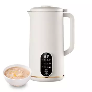 Нержавеющая сталь MACOLAUDER Soy Milk Hot Для горячего и Soy Baby Hot Dry Электрический соевый молоко Полностью Нет Для автоматической очистки 12H Reservation/304 Steel