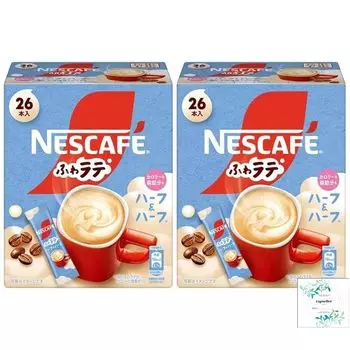 Nescafe Excela Fluffy Latte Half Half Powder 2 коробки с оригинальной наклейкой бонусная почта Nestl & (без коробки, доставка)
