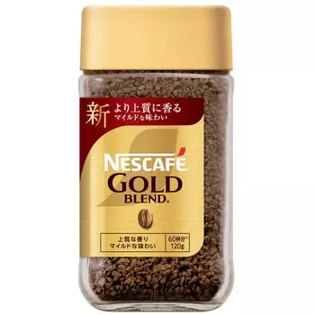Nescafe Gold Blend 120 г обычного растворимого кофе (60 чашек), бутылка,