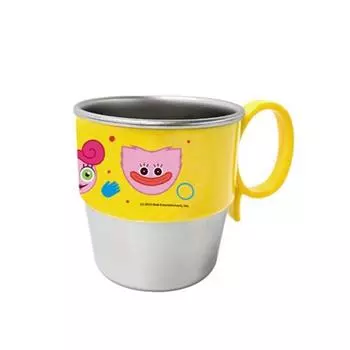 Нескользящая чашка Leburn Poppy Playtime из нержавеющей стали, разноцветная, 1 шт., Популярные корейские товары для родителей