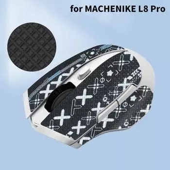 Нескользящая наклейка для мыши, лента для захвата, скейт для игровой мыши Machenike L8 Pro, аксессуары для настольных геймеров, противоскользящая, всасывающая пот A6