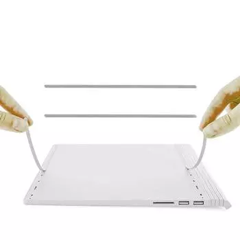 Нескользящая полоса для Microsoft Surface Book1 Book 2, сменная нижняя часть с резиновыми ножками